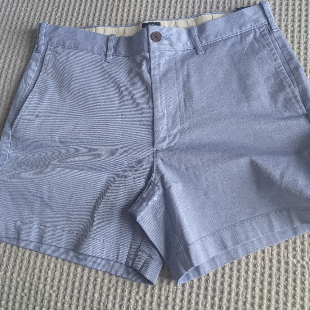 J. Crew Men's Soft Blue Shorts